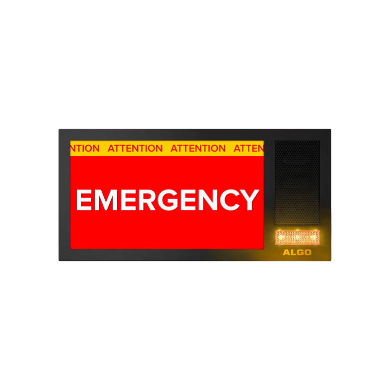 8410 - Emergency Notification with Algo Displays